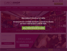 Tablet Screenshot of cupidosshop.com